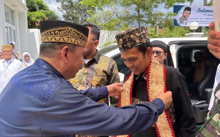 Ratusan Masyarakat Pesawaran Padati Tabligh Akbar Yayasan Kopayapi Nur Rohim yang Dihadiri UAS
