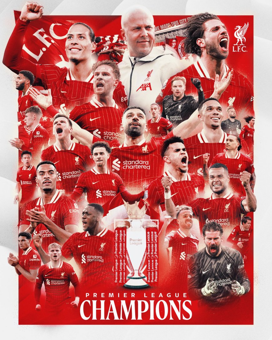 Liverpool Kunci Titel Liga Inggris Ke-20, The Reds Kalahkan Tottenham Dengan Skor 5-1