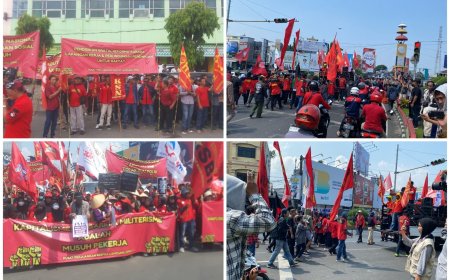 May Day 2025 di Lampung : Kolaborasi Pemerintah dan Aparat Ciptakan Aksi Damai yang Bermartabat”