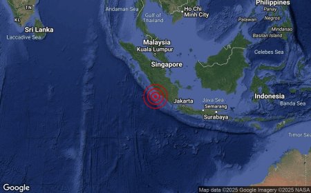 Gempa bumi 6,3 Mag guncang Bengkulu
