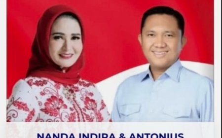 Nanda & Antonius ungul dalam pilkada PSU  kabupaten pesawaran