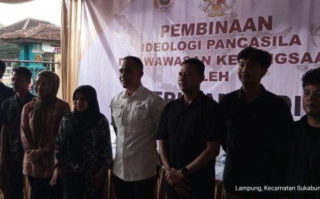 DPRD Kota Bandar Lampung Reri Pambudi Giat Pembinaan Ideologi Pancasila dan Sosialisasi Ketahanan Pangan
