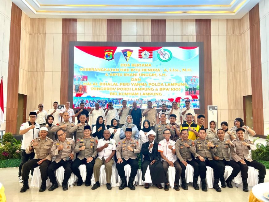 PORDI dan KKSS Lampung doa bersama