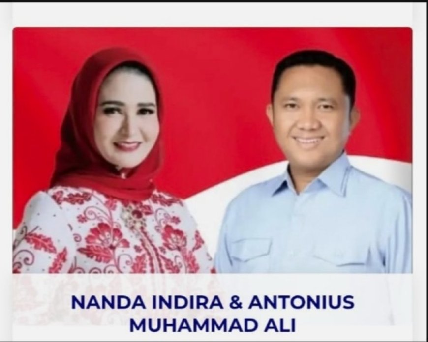 Nanda & Antonius ungul dalam pilkada PSU  kabupaten pesawaran