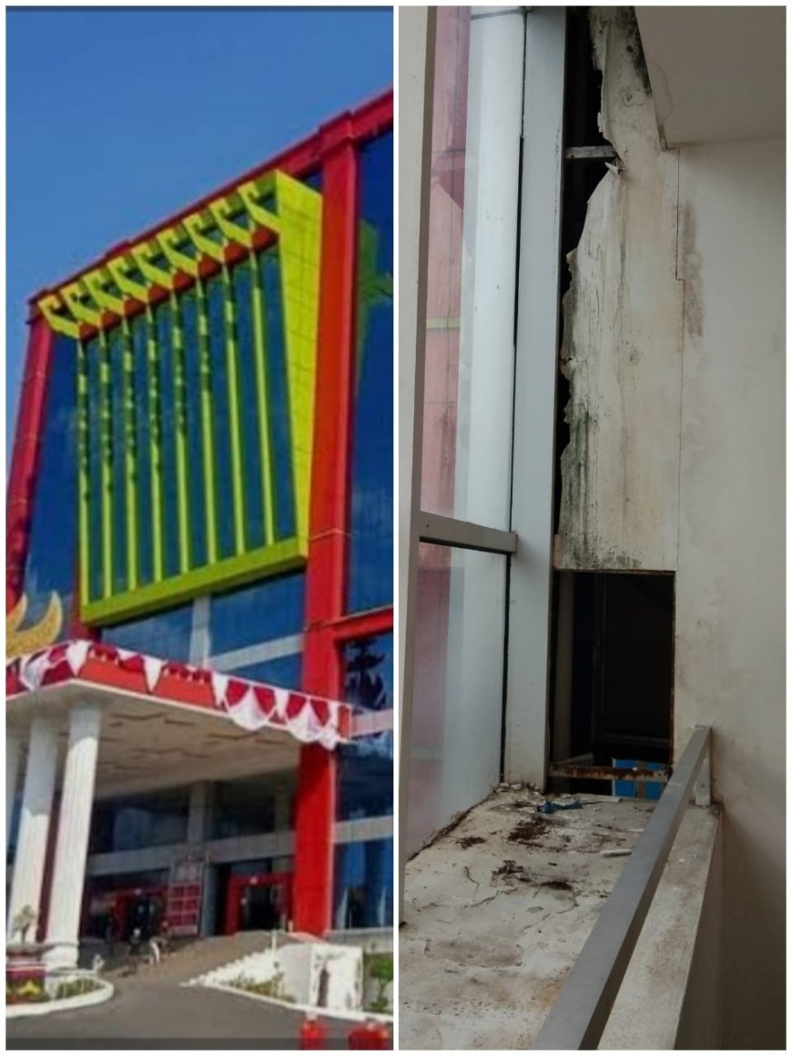 Gedung Mall Pelayanan Publik Terancam Roboh
