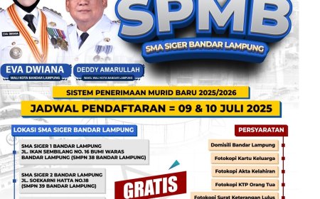 WALIKOTA BANDAR LAMPUNG EVA DWIANA SIAPKAN SEKOLAH MENENGAH ATAS GRATIS KHUSUS MASYARAKAT KOTA BANDAR LAMPUNG