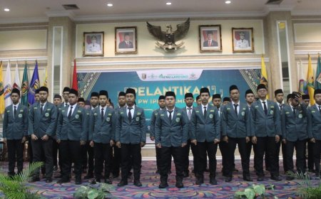 PW IPNU Lampung Sah Dilantik, Jalin Kerja Sama dengan Empat Perguruan Tinggi
