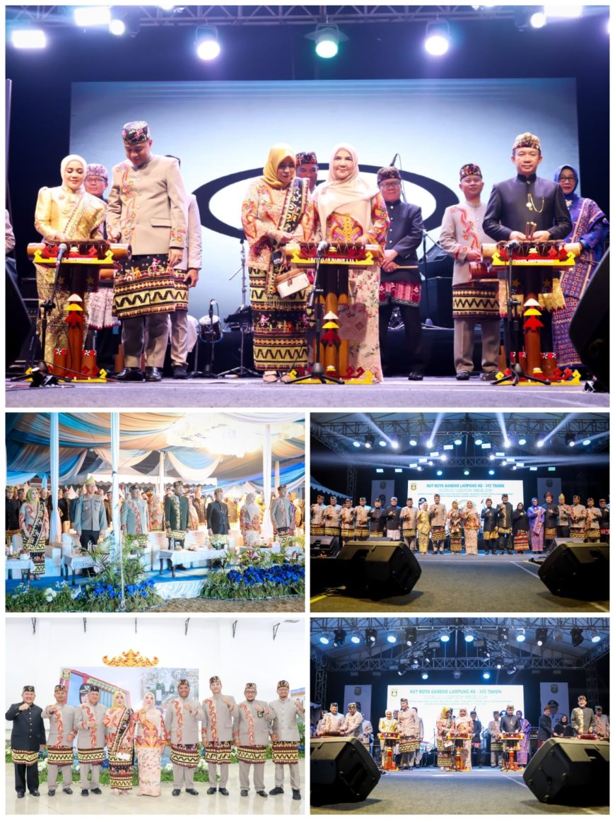 Walikota Bandar Lampung  Hj. Eva Dwiana Resmi Membuka Bandar Lampung Expo 2025