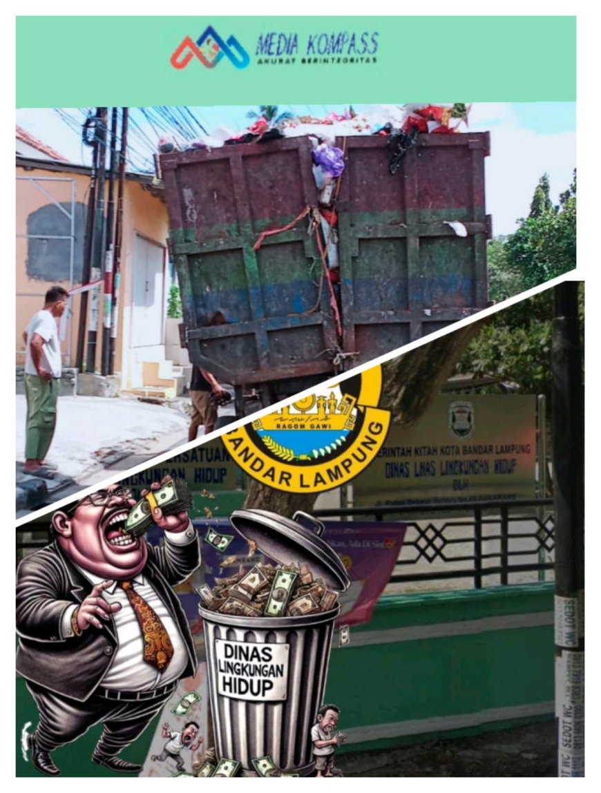 Dinas DLH Kota Bandar Lampung Terindikasi Korupsi Milyaran Rupiah