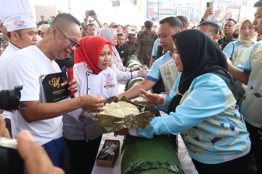 Dalam Rangka Hut Kota Bandar Lampung, Pemkot Bandar Lampung Pecahkan Rekor MURI