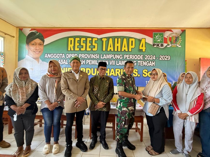MUNIR RESES HARI KETIGA, KUNJUNGI TRIMURJO DAN BUMI RATU NUBAN KAB. LAMPUNG TENGAH