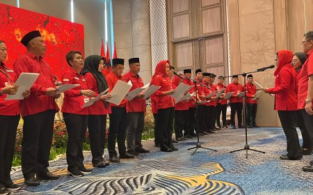 KONFERDA VI & KONFERCAB PDIP LAMPUNG BERJALAN KONDUSIF, WINARTI TERPILIH NAHKODAI DPD 2025–2030.