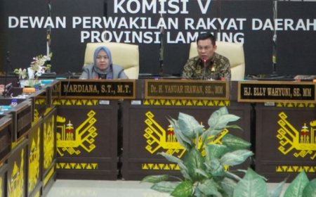 Komisi V DPRD Provinsi Lampung menerima audiensi dari Forum Lampung Anti-LGBT
