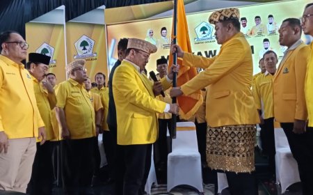 MUSA AHMAD TERPILIH KETUA GOLKAR LAMPUNG TENGAH MELALUI MUSDA SECARA  AKLAMASI