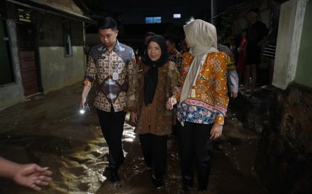 Wali kota Bandarlampung turun lokasi banjir dan salurkan bantuan