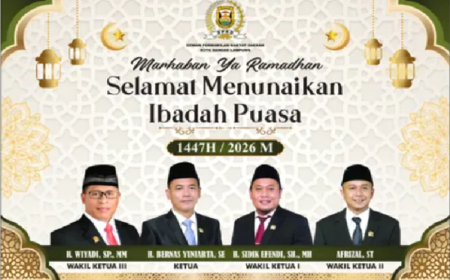 DPRD Bandar Lampung Ajak Perkuat Ukhuwah dan Kebersamaan Ramadhan 1447 H