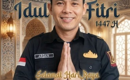 Ketua KAWAT Bandar Lampung Ucapkan Selamat Idul Fitri 1447 H, Ajak Perkuat Silaturahmi