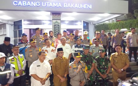 DPRD propinsi Lampung bersama porkopinda tinjau kesiapan Aris mudik