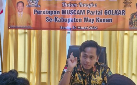 MEDIAKOMPASS.ID  PD AMPG Way Kanan Gelar Rakor Persiapan Muscam Partai Golkar se-Kabupaten Way Kanan*