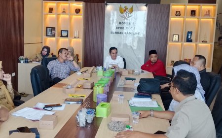 MEDIAKOMPASS.ID. Komisi I DPRD Bandar Lampung Soroti Mangkirnya Manajemen Baru Venos, Perizinan Jadi Sorotan