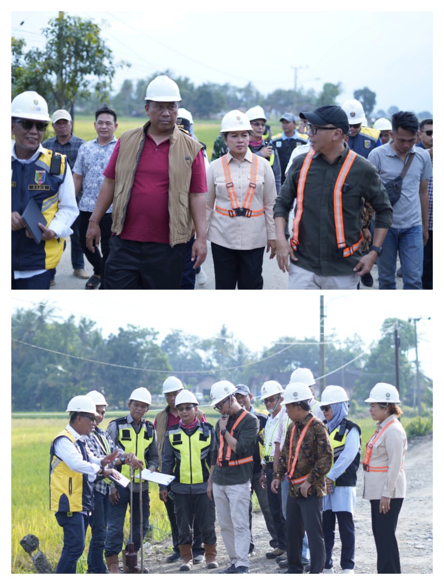Komisi IV DPRD Lampung Dorong Pembangunan Infrastruktur Berjalan Optimal