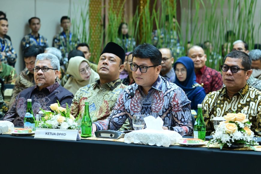 Ketua DPRD dan Gubernur Lampung Hadiri Entry Meeting BPK RI, Tegaskan Komitmen Akuntabilitas Keuangan Daerah