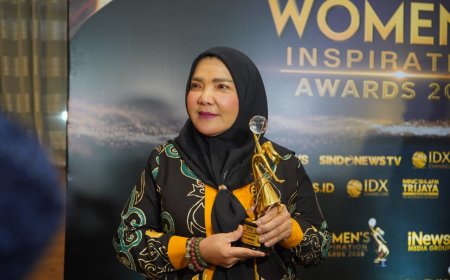 KOMPASS.ID            Wali Kota Eva Dwiana Raih Penghargaan Women’s Inspiration Awards 2026