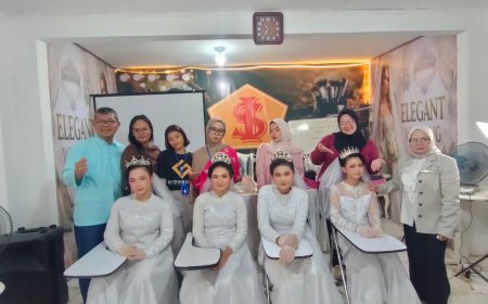 LKP Ines Salon Gelar Pelatihan Tata Rias Pengantin Tema “Bridal Bold”, Cetak SDM Terampil dan Siap Bersaing di Industri Wedding
