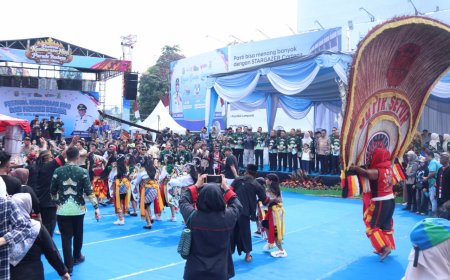 kegiatan Festival Kendaraan Hias dan Parade Budaya dalam rangka Hari Ulang Tahun (HUT) Kota Bandar Lampung Ke-344