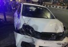 Kecelakaan Beruntun di Jalan Teuku Umar Bandar Lampung, Tiga Kendaraan Terlibat