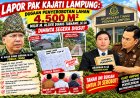 Laporkan Dugaan Penyerobotan Lahan 4.500 M², Kajati Lampung Diminta Usut