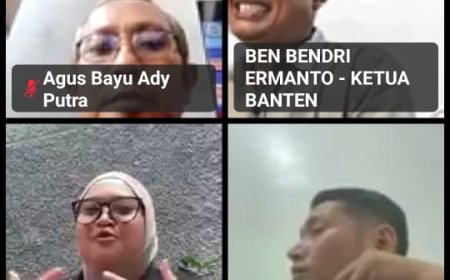 DPD Partai Garuda Lampung Ikuti Zoom Bersama DPP, Siap Perkuat Struktur hingga Tingkat Ranting