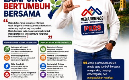 Sahpa  Media Kompass.id      teguhkan Komitmen Jadi Media Profesional untuk Lampung