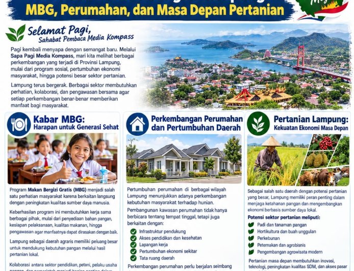 SAPAH PAGI DARI MEDIAKOMPASS.ID DWLAM MEBERIKAN  SAJIAN INFORMASI