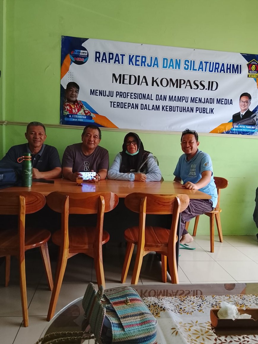 Tokoh KBBS Lampung dan Tokoh Wanita Lahat Sambangi Mediakompass.id, Dorong Promosi Potensi Daerah