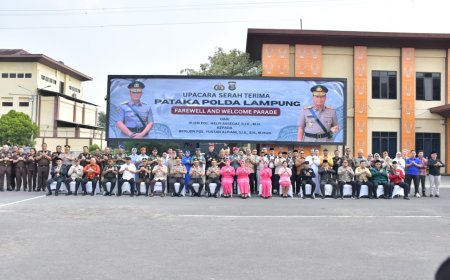 Brigjen Pol Yustan Alpiani, s.i.k, s.h, m.hun  Resmi Pimpin Polda Lampung, Gantikan Irjen Pol Helfi Assegaf, s.i.k, m.h