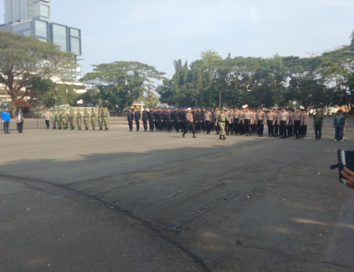 Jelang Apel Kebangsaan 26 Oktober 2026, Letkol Angki Setiadi Pimpin Geladi Kotor di Lapangan Saburai Bandar Lampung